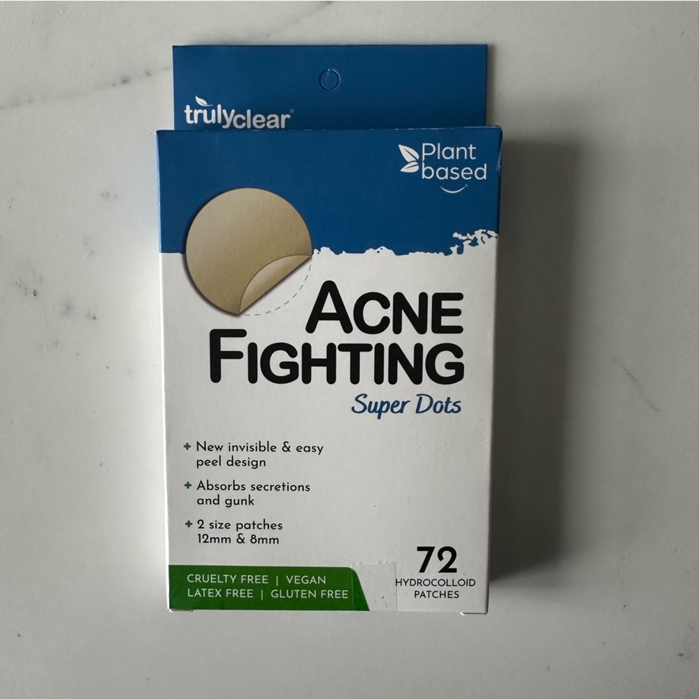 BNIB: truly clear hydrocolloid acne patches | 72